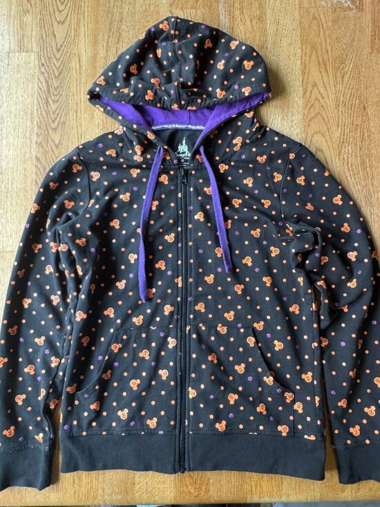 Disney Jackets & Blazers - Disney Parks Halloween Mickey Jacket Full Zip Size Medium